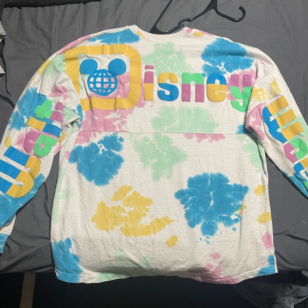 Disney Women's Colorful Logo Sweater